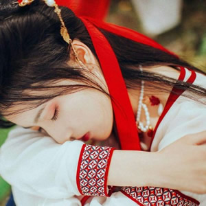 小清新古风头像女生唯美真人合集｜仙气飘飘的古风少女 女生头像 第8张