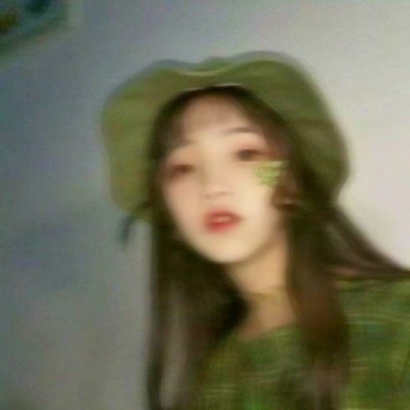 被这组绿色系女生高清QQ头像美哭啦 女生头像 第7张