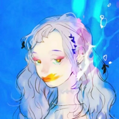二次元蓝色系女生头像,美到犯规! 女生头像 第4张 二次元蓝色系女生头像,美到犯规! 女生头像 第4张