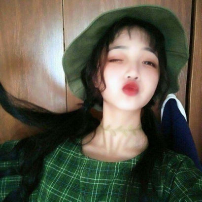 被这组绿色系女生高清QQ头像美哭啦 女生头像 第9张