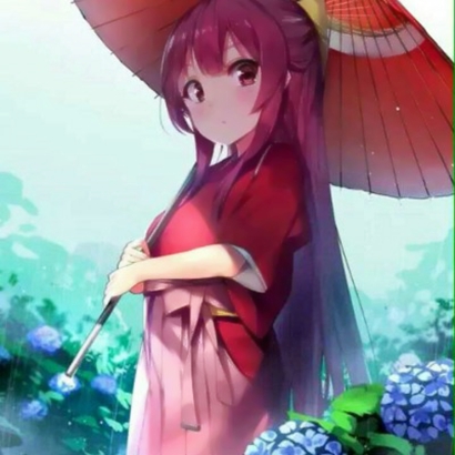 超好看的动漫撑伞女生头像分享 女生头像 第3张 超好看的动漫撑伞女生头像分享 女生头像 第3张