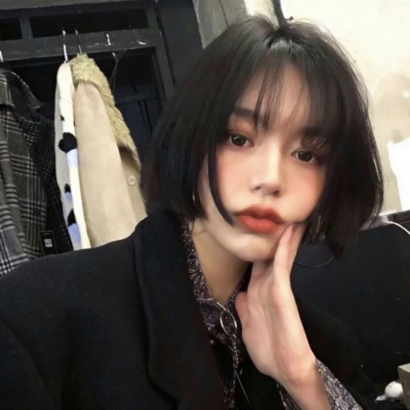 微信必备短发女生头像来袭 女生头像 第5张 微信必备短发女生头像来袭 女生头像 第5张