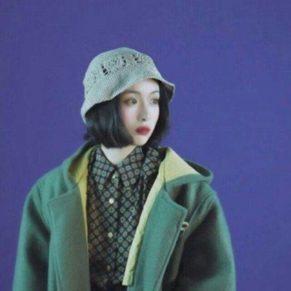 被这组绿色系女生高清QQ头像美哭啦 女生头像 第13张