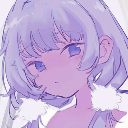 超萌淡紫色动漫女生QQ头像来袭 女生头像 第15张 超萌淡紫色动漫女生QQ头像来袭 女生头像 第15张