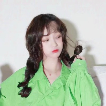qq头像女生头像绿色系