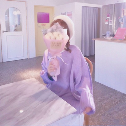 超美的真人女生紫色系头像 女生头像 第10张 超美的真人女生紫色系头像 女生头像 第10张