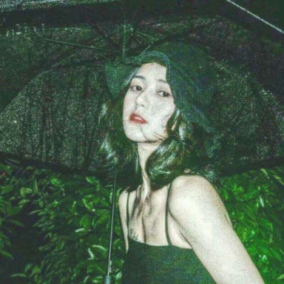 超绝！女生小清新绿色头像来袭 女生头像 第5张