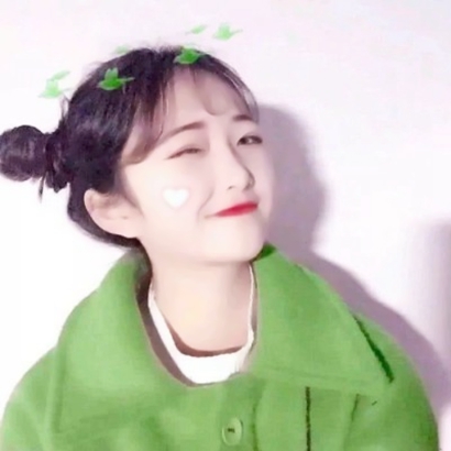 被这组绿色系女生高清QQ头像美哭啦 女生头像 第8张