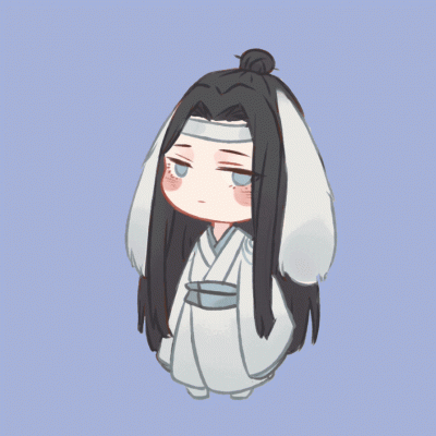 超可爱魔道祖师Q版情侣头像 分开一左一右适配情侣 情侣头像 第3张 超可爱魔道祖师Q版情侣头像 分开一左一右适配情侣 情侣头像 第3张
