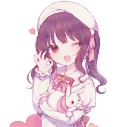 超萌动漫女生微信头像｜软萌画风治愈系，少女心直接拉满！ 女生头像 第6张