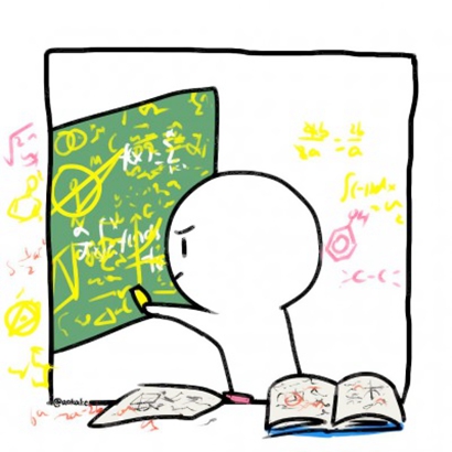 超萌简笔画情侣头像小人！简单好画又甜又搭 情侣头像 第20张
