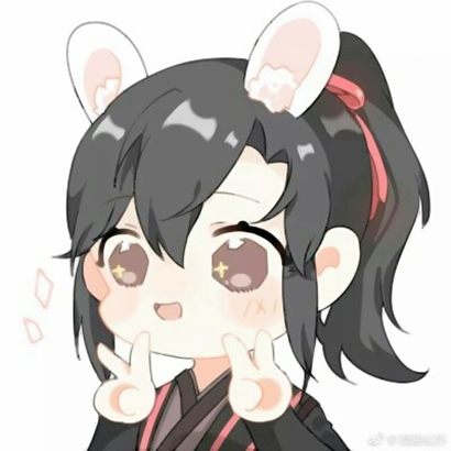 超可爱魔道祖师Q版情侣头像 分开一左一右适配情侣 情侣头像 第9张 超可爱魔道祖师Q版情侣头像 分开一左一右适配情侣 情侣头像 第9张