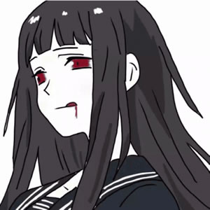 黑暗系动漫女生头像丧系合集:氛围感拉满的颓废风 女生头像 第9张 黑暗系动漫女生头像丧系合集:氛围感拉满的颓废风 女生头像 第9张