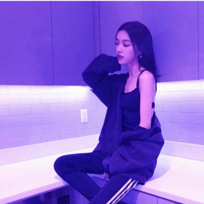 女生QQ头像紫色系：霸气拽酷风，气场拉满超吸睛 女生头像 第6张