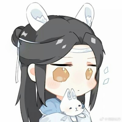 超可爱魔道祖师Q版情侣头像 分开一左一右适配情侣 情侣头像 第12张 超可爱魔道祖师Q版情侣头像 分开一左一右适配情侣 情侣头像 第12张