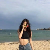 唯美小清新海边女生头像|海风拂面超治愈,温柔感拉满 女生头像 第14张 唯美小清新海边女生头像|海风拂面超治愈,温柔感拉满 女生头像 第14张