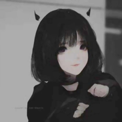 必存!抖音女生黑化头像|丧甜 / 拽酷 / 暗黑风,一键提升账号质感 女生头像 第5张 必存!抖音女生黑化头像|丧甜 / 拽酷 / 暗黑风,一键提升账号质感 女生头像 第5张