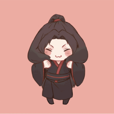 超可爱魔道祖师Q版情侣头像 分开一左一右适配情侣 情侣头像 第4张 超可爱魔道祖师Q版情侣头像 分开一左一右适配情侣 情侣头像 第4张