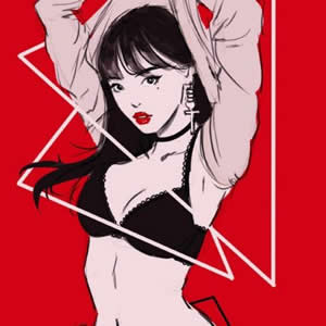 高质感女生卡通手绘头像|个性设计不撞款,适配社交平台