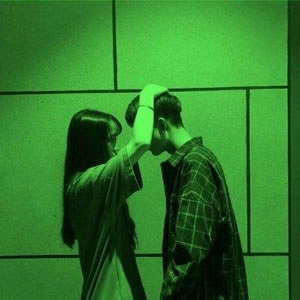 绿色系双人情侣头像推荐｜小众设计不撞款，甜蜜感溢出屏幕 情侣头像 第1张