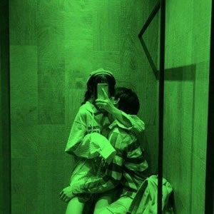 绿色系双人情侣头像推荐｜小众设计不撞款，甜蜜感溢出屏幕 情侣头像 第7张