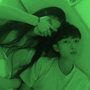 绿色系双人情侣头像推荐｜小众设计不撞款，甜蜜感溢出屏幕 情侣头像 第14张