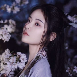 古风女闺蜜头像一对两张 汉服 / 襦裙造型 小众不撞款 女生头像 第15张