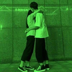 绿色系双人情侣头像推荐｜小众设计不撞款，甜蜜感溢出屏幕 情侣头像 第5张