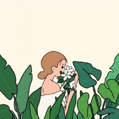 适合女孩的微信漫画头像|清新治愈风 女生头像 第8张 适合女孩的微信漫画头像|清新治愈风 女生头像 第8张
