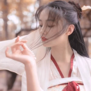 古风女闺蜜头像一对两张 汉服 / 襦裙造型 小众不撞款 女生头像 第10张