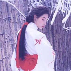 古风女闺蜜头像一对两张 汉服 / 襦裙造型 小众不撞款 女生头像 第7张