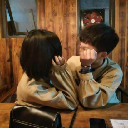 幸福甜蜜情侣头像大全,两人一对超甜CP头像推荐 情侣头像 第3张 幸福甜蜜情侣头像大全,两人一对超甜CP头像推荐 情侣头像 第3张