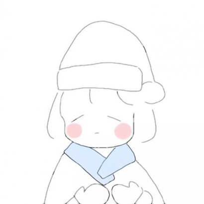 抖音可爱女生简笔画头像推荐,简约又治愈 女生头像 第14张 抖音可爱女生简笔画头像推荐,简约又治愈 女生头像 第14张