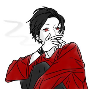 红衣男生动漫头像，多款高清无水印可选 男生头像 第2张