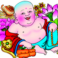 弥勒佛头像图片大全,笑口常开传递吉祥如意 其它头像 第3张 弥勒佛头像图片大全,笑口常开传递吉祥如意 其它头像 第3张