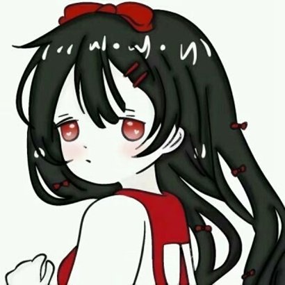 红色眼睛动漫女生头像推荐 女生头像 第6张