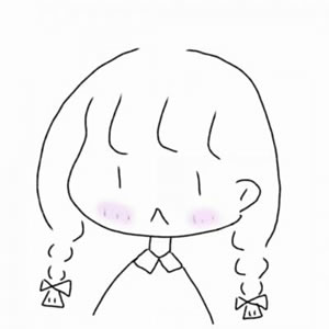 可爱小女孩简笔画头像 简约手绘女生 女生头像 第7张 可爱小女孩简笔画头像 简约手绘女生 女生头像 第7张