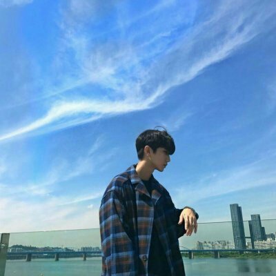 温柔治愈系男生夕阳氛围感头像合集 男生头像 第10张