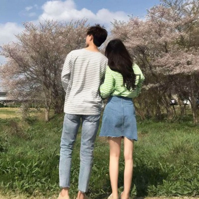 高颜值时尚唯美情侣头像两张一对合集，赶紧和对象换上 情侣头像 第12张
