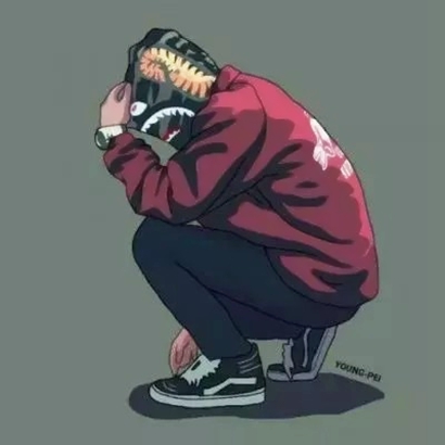 富贵大佬男生二次元头像 男生头像 第1张