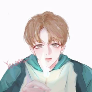 酷拽氛围感男生动漫手绘头像，小众不撞款 男生头像 第8张