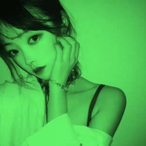 超好看快手绿色头像女生款 女生头像 第16张 超好看快手绿色头像女生款 女生头像 第16张