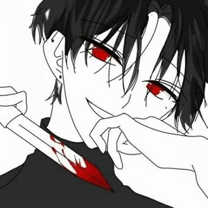 丧系动漫男生头像抖音专用 冷淡风孤独男生 男生头像 第1张