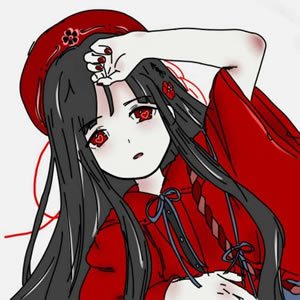 精选红衣少女动漫头像 二次元风格 女生头像 第13张 精选红衣少女动漫头像 二次元风格 女生头像 第13张
