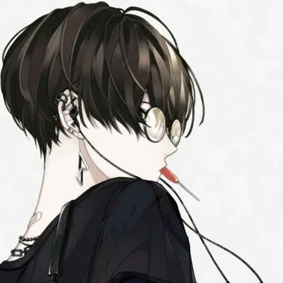 暗黑系病娇男生动漫头像 高清无水印 男生头像 第9张
