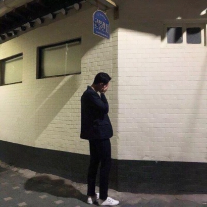 温柔韩系风情侣头像两张一男一女 高清无水印 情侣头像 第1张 温柔韩系风情侣头像两张一男一女 高清无水印 情侣头像 第1张