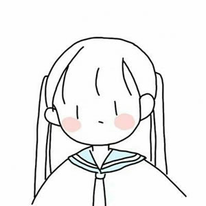 可爱小女孩简笔画头像 简约手绘女生 女生头像 第5张 可爱小女孩简笔画头像 简约手绘女生 女生头像 第5张