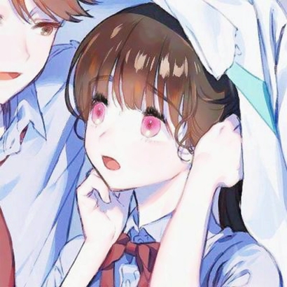 二次元动漫情侣微信头像一左一右合集 男女配对分开 情侣头像 第6张