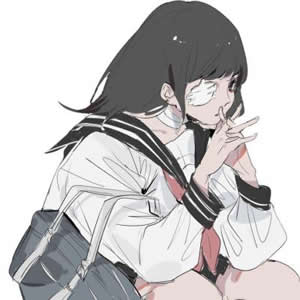 酷动漫女生头像高清无水印 小众高冷二次元女 女生头像 第8张