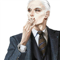 高冷成熟抽烟霸气动漫男生头像合集 男生头像 第6张
